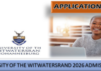 University of the Witwatersrand (Wits) Online Application 2026