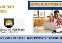 University of Fort Hare (UFH) PDF Prospectus 2026