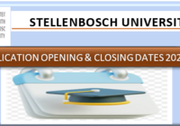 Stellenbosch University Application Dates For 2026