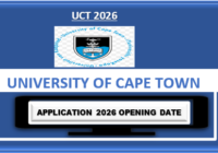 UCT Online Application 2026 Opening Date