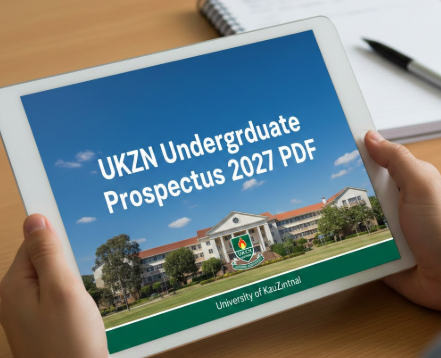 UKZN Undergraduate Prospectus 2027 PDF