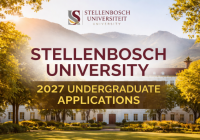 Stellenbosch University 2027 Undergraduate Applications
