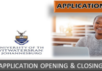 Wits University 2026 Applications: Opening & Closing Dates