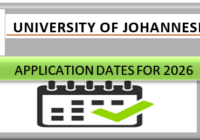 UJ Application Dates For 2026 Now Open