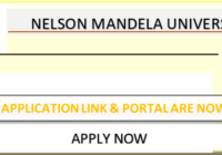 Nelson Mandela University 2026 Application Link & Portal