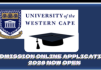 UWC Re-Admission Online Application For 2026