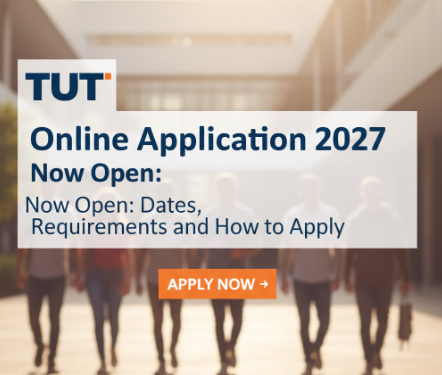 TUT Online Application 2027 Now Open: Dates, Requirements and How to Apply