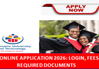 TUT Online Application 2026: Login, Fees & Required Documents