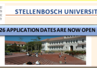 When to Apply to Stellenbosch University for 2026