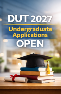 DUT 2027 Undergraduate Applications Open