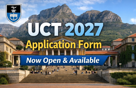 UCT 2027 Application Form Now Open & Available