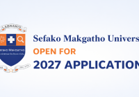 Sefako Makgatho University Open For 2027 Applications