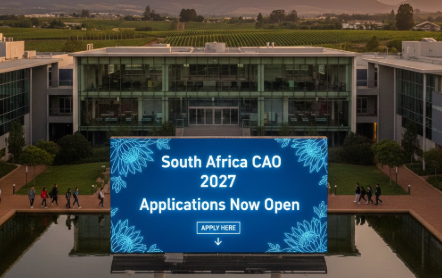 South Africa CAO 2027 Applications Now Open