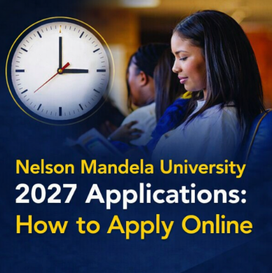 Nelson Mandela University 2027 Applications: How to Apply Online