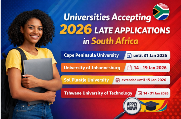 Universities Accepting 2026 Late Applications in South Africa