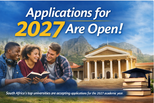 Applications for 2027 Are Open for These Universities in South Africa