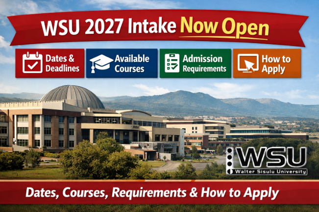 WSU 2027 Intake Now Open – Dates, Courses, Requirements & How to Apply