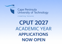 CPUT 2027 ACADEMIC YEAR APPLICATIONS NOW OPEN