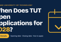 When Does TUT Open Applications for 2028– Full Details