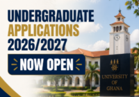 University of Ghana Undergraduate Applications 2026/2027 Now Open